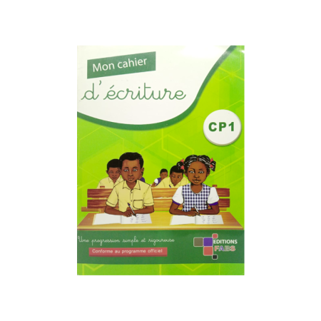 Livre mon cahier d'écriture CP1