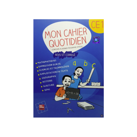 Mon cahier quotidien CE1